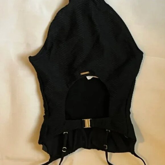 Sea Level Australia Caracus Balconette One Piece in Black Size 6 - Picture 7 of 7